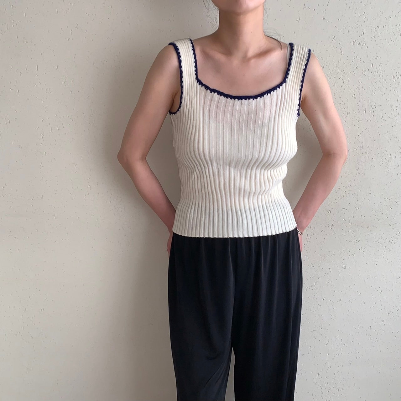 90s Ribbed Top