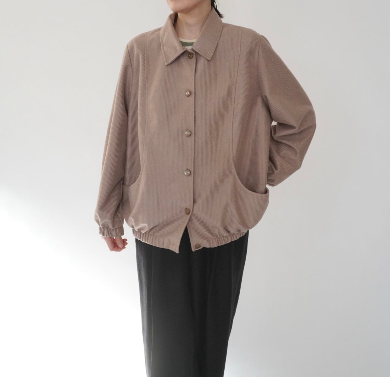 90s Light Shirt, Jacket Made in USA