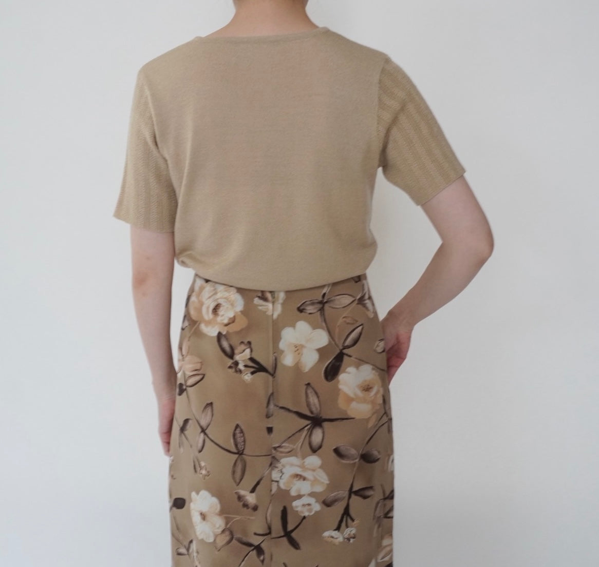 90s Beige Top
