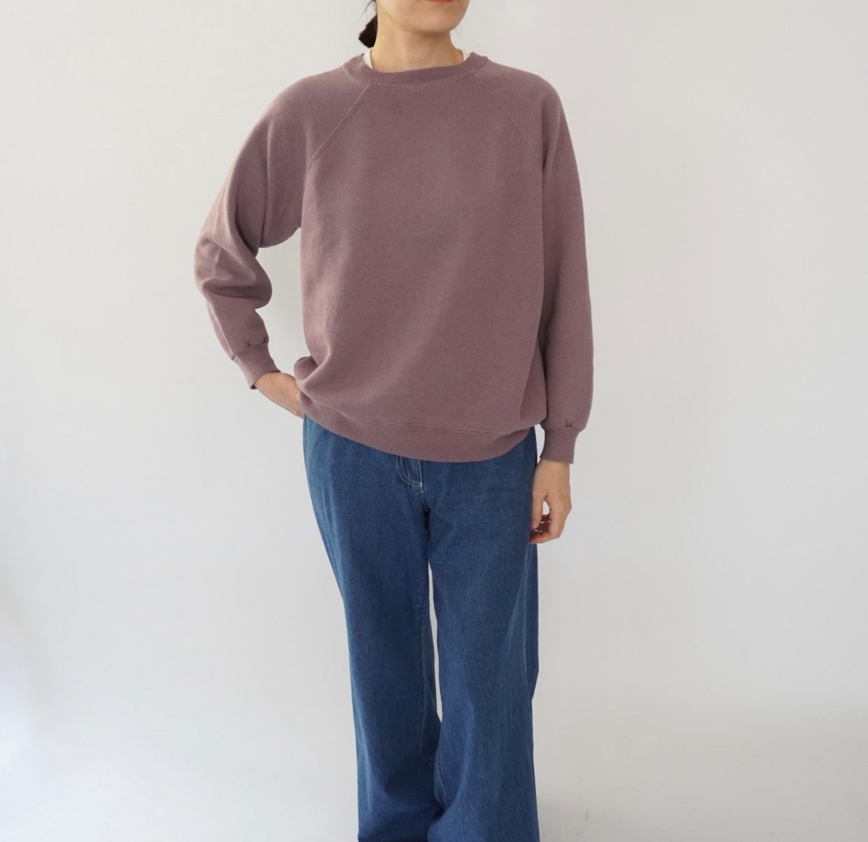 90s Light Purple Sweater