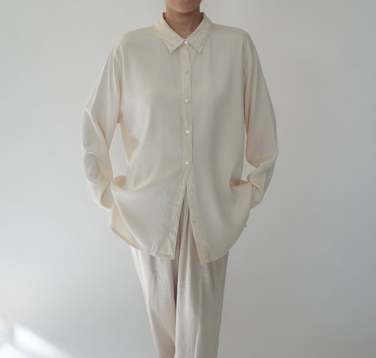 90s Silk Shirt
