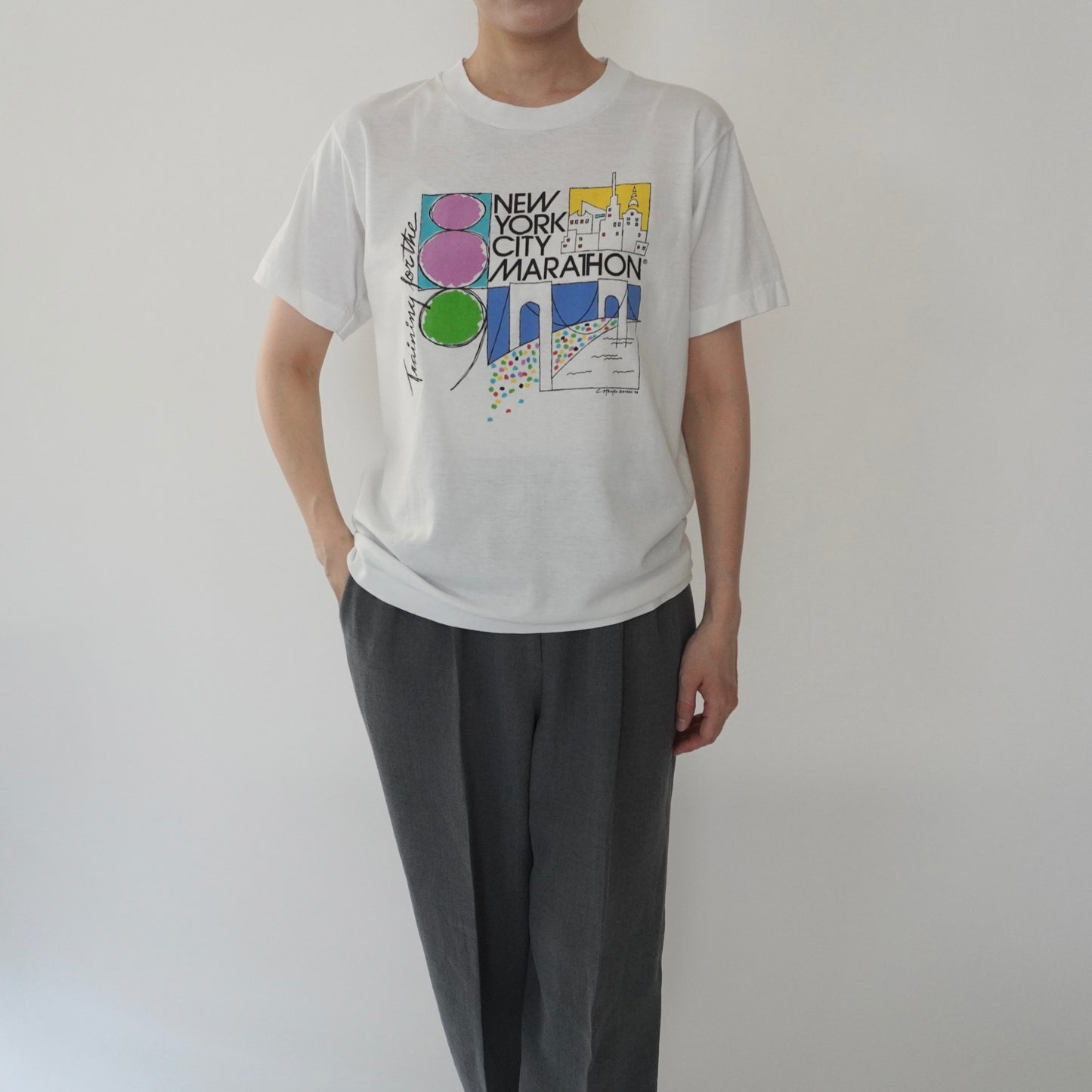 80s Printed T-shirt Made in USA