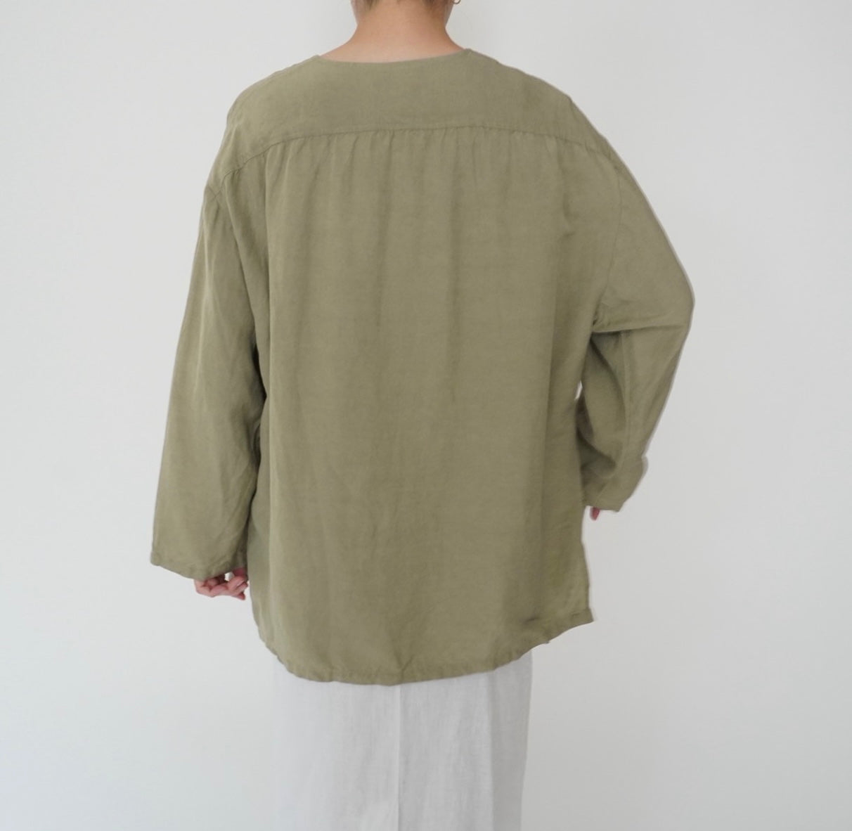 90s Light Khaki Blouse,Jacket