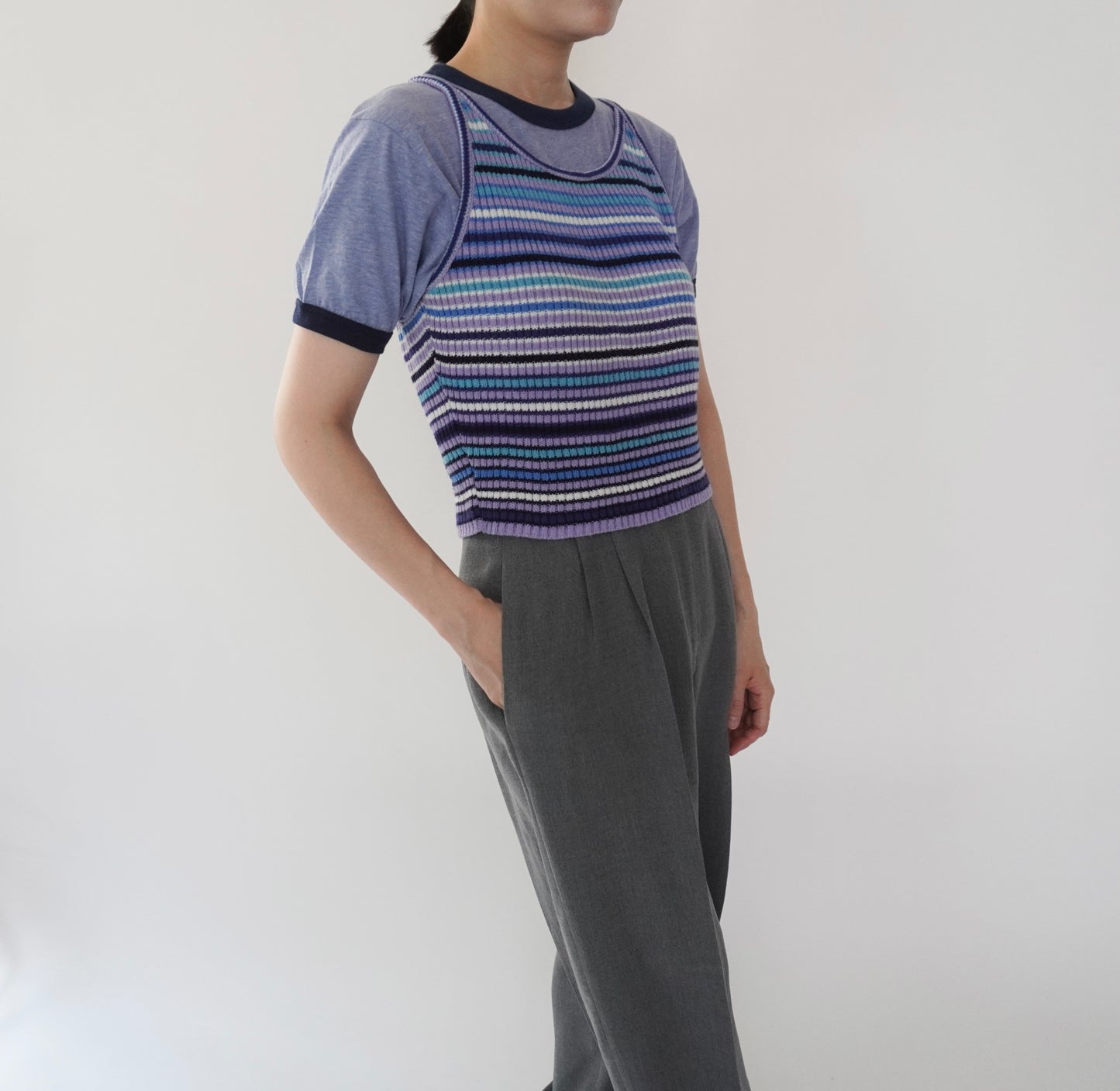 90s Striped Camisole Top
