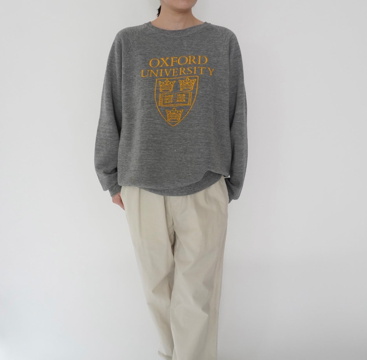 80s Printed Sweater Made in USA