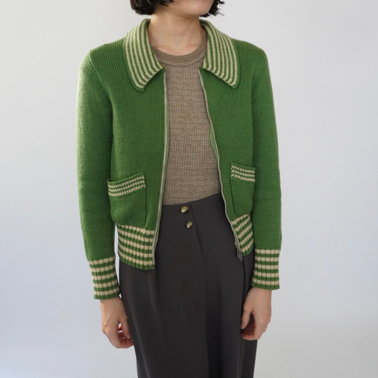 70s EURO Zip Knit