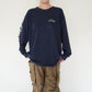 90s Long Sleeves Printed T-shirt Made in USA