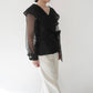 90s Sheer Design Blouse