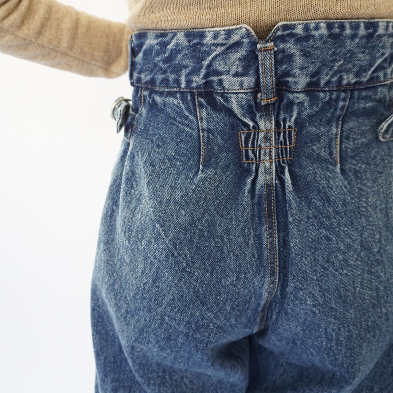 90s High Waisted Denim Pants