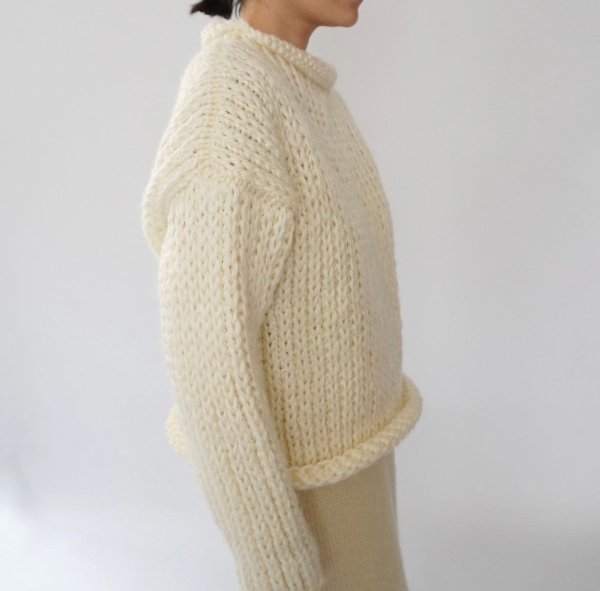 60s  Hand Made Knit