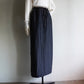 90s Black Nylon Skirt Made in USA