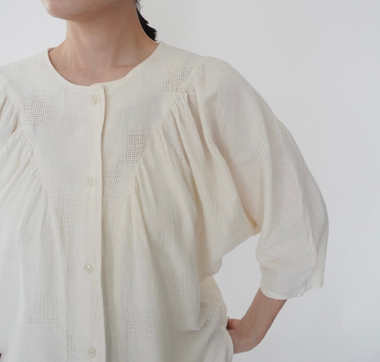 90s Cotton Blouse