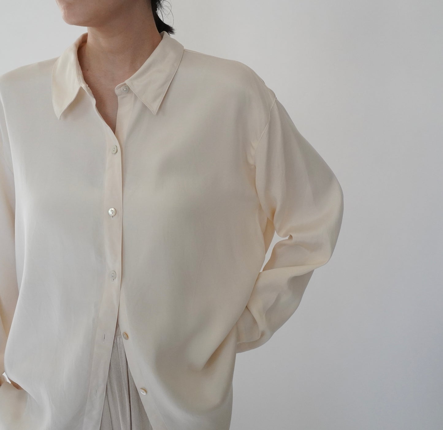 90s Silk Shirt