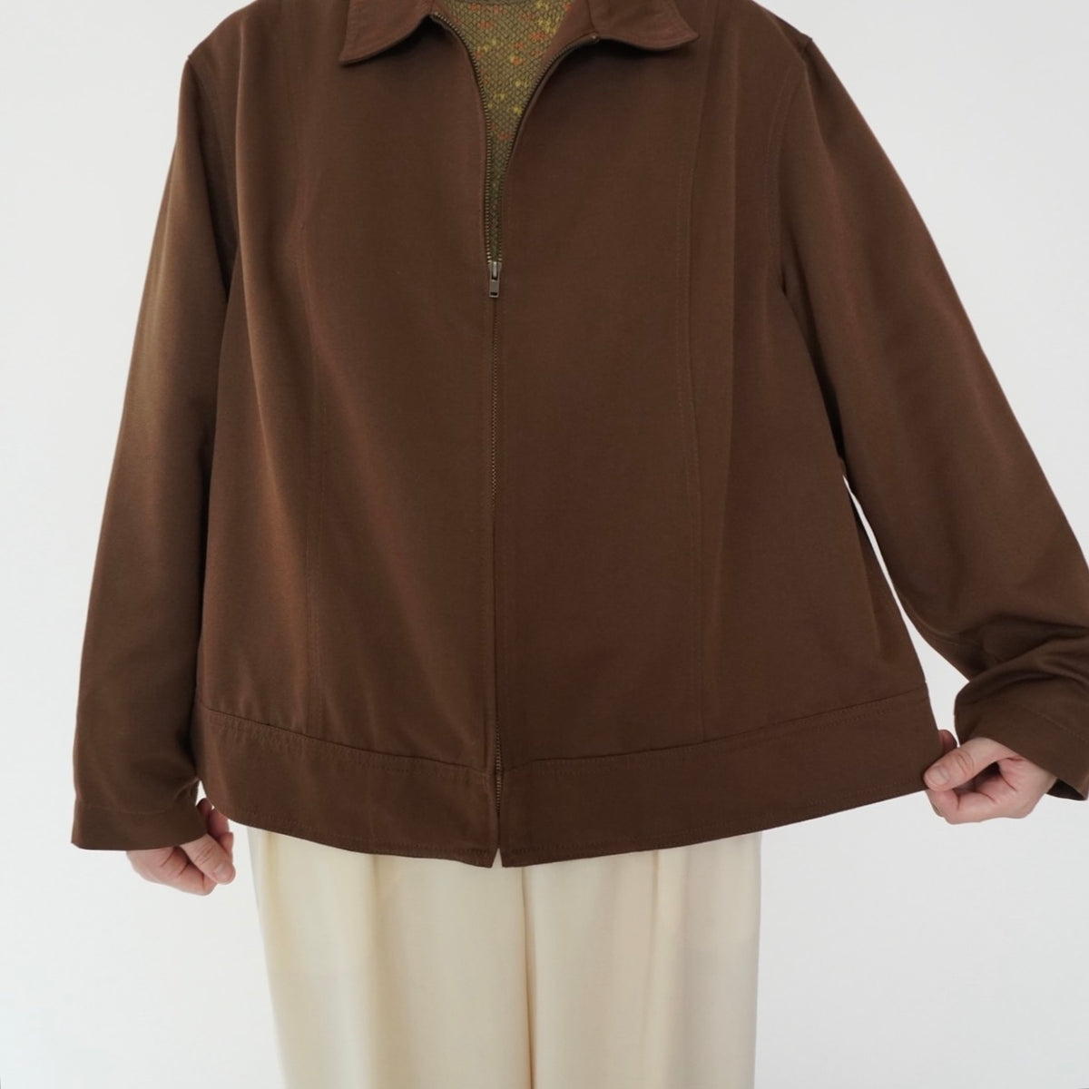 90s Brown Light Jacket
