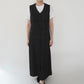 80s Striped Sleeveless Dress Made in USA