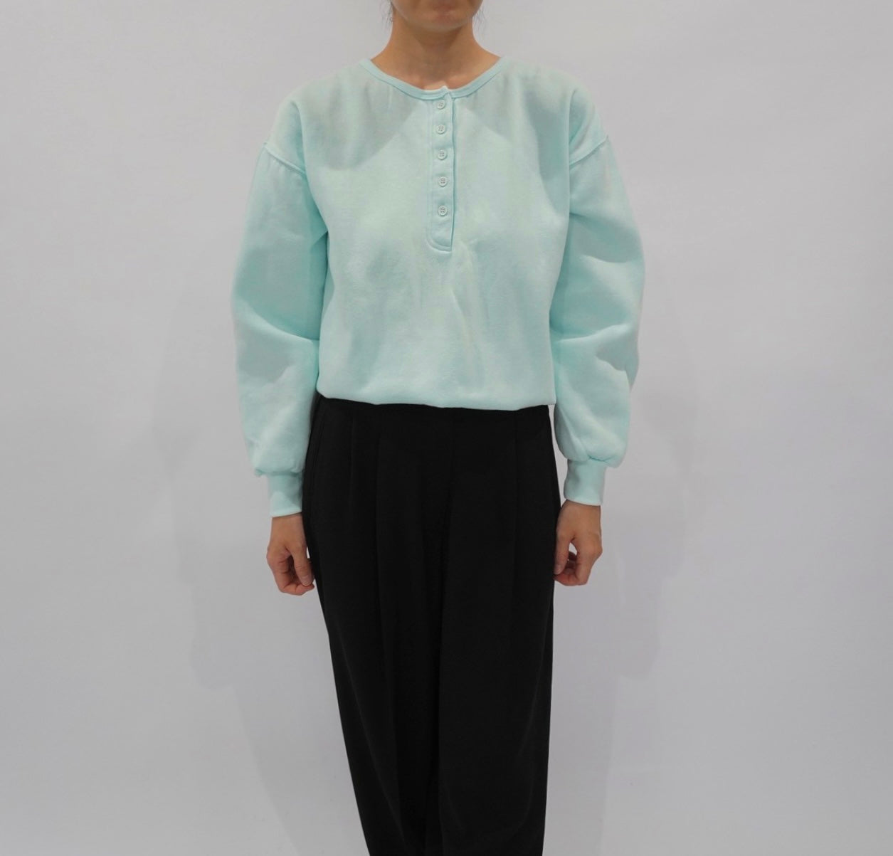 90s Light Blue Sweater
