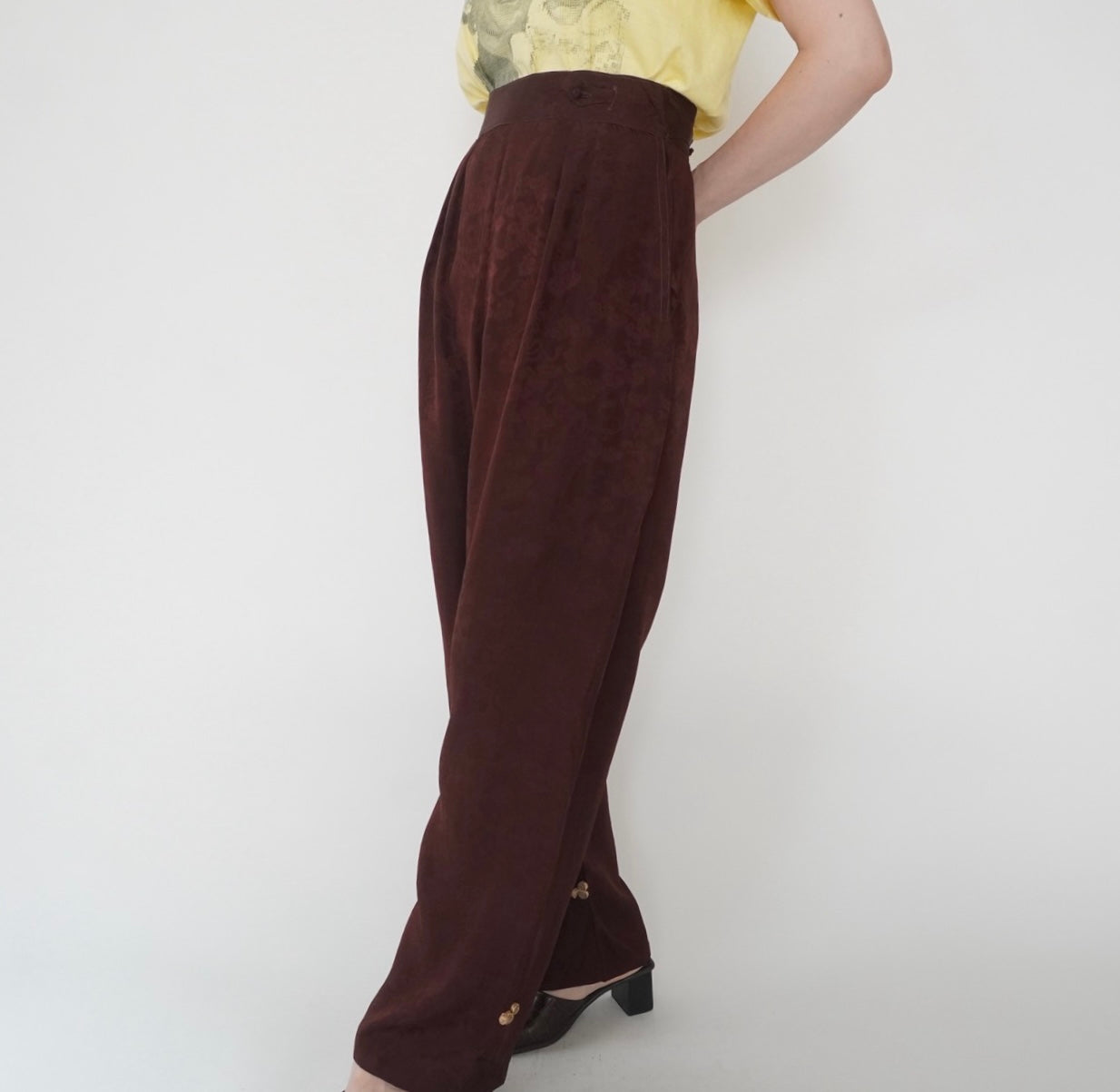 40s Silk Pants