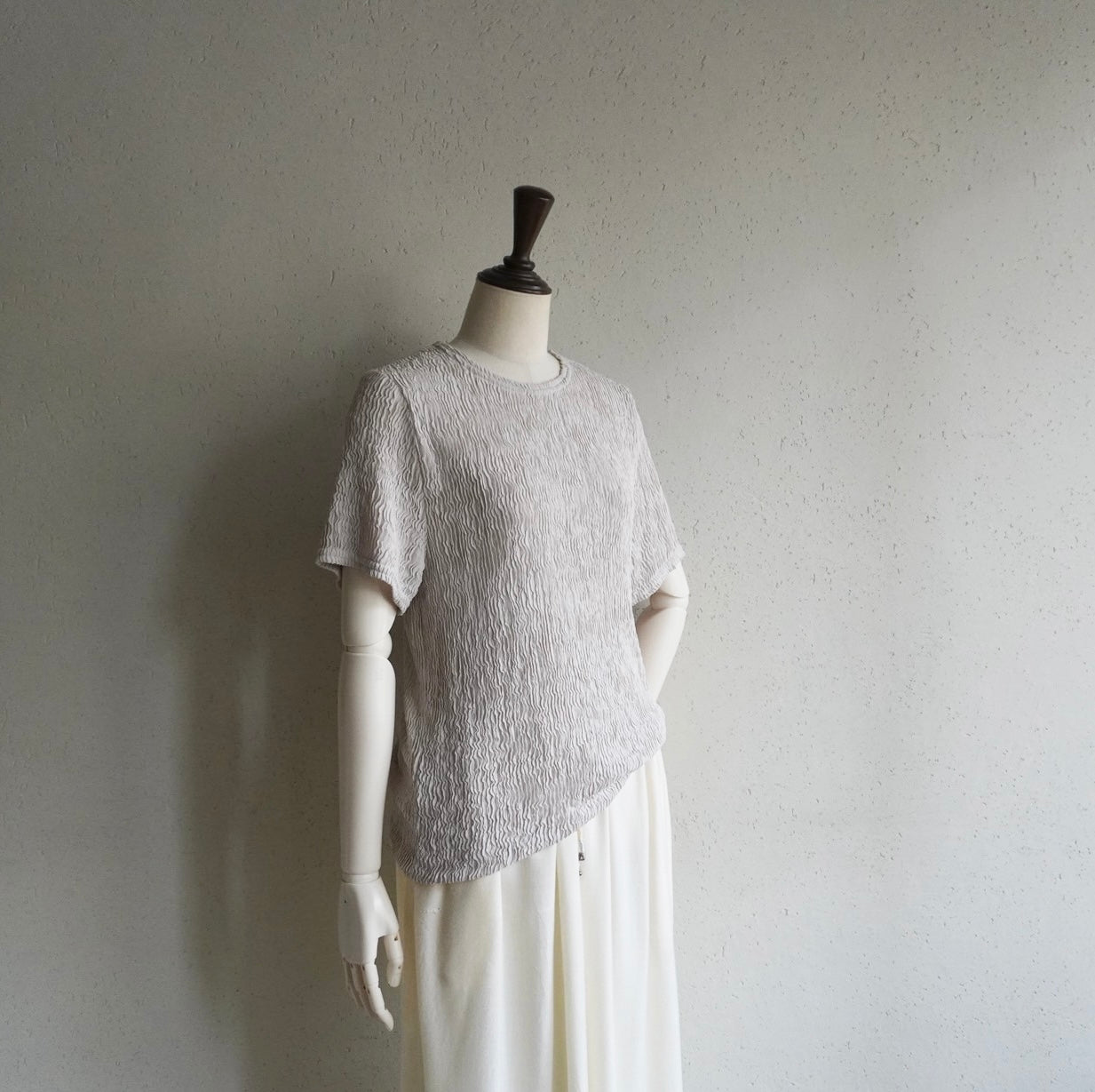 90s Pleated Top Made in USA