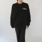 90s ”Marine & Construction" Printed Sweater Made in USA Dead Stock