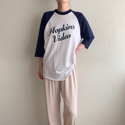 80s Raglan Sleeve T-shirt Made in USA