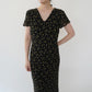 90s EURO Printed Dress
