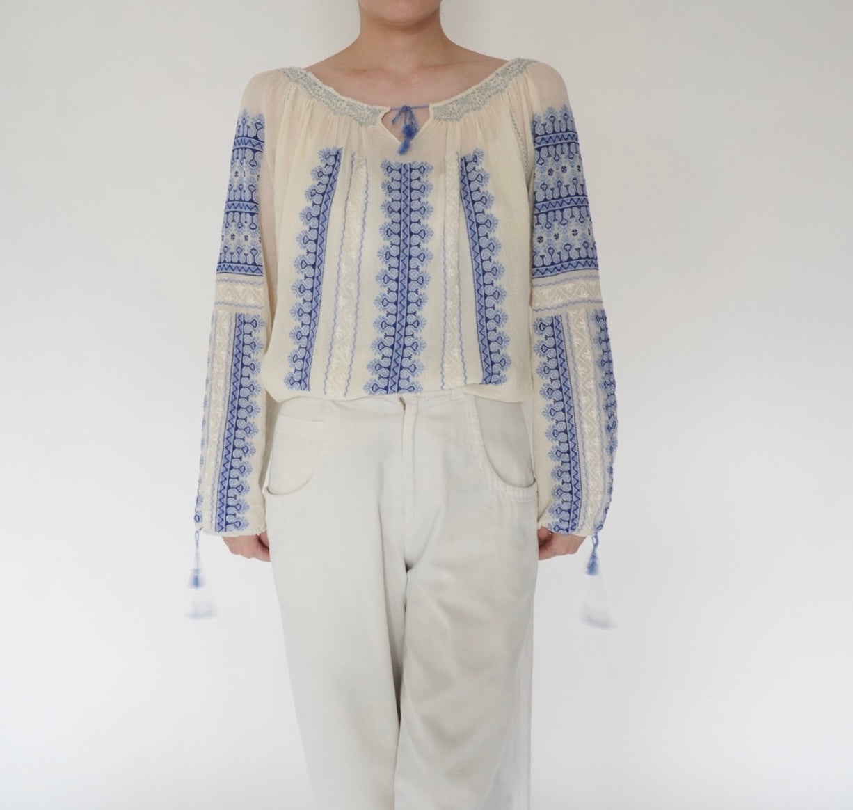 70s Romanian Embroidery Tunic