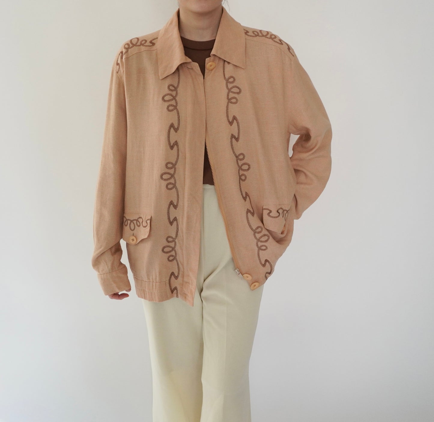 80s Stitch Design Jacket
