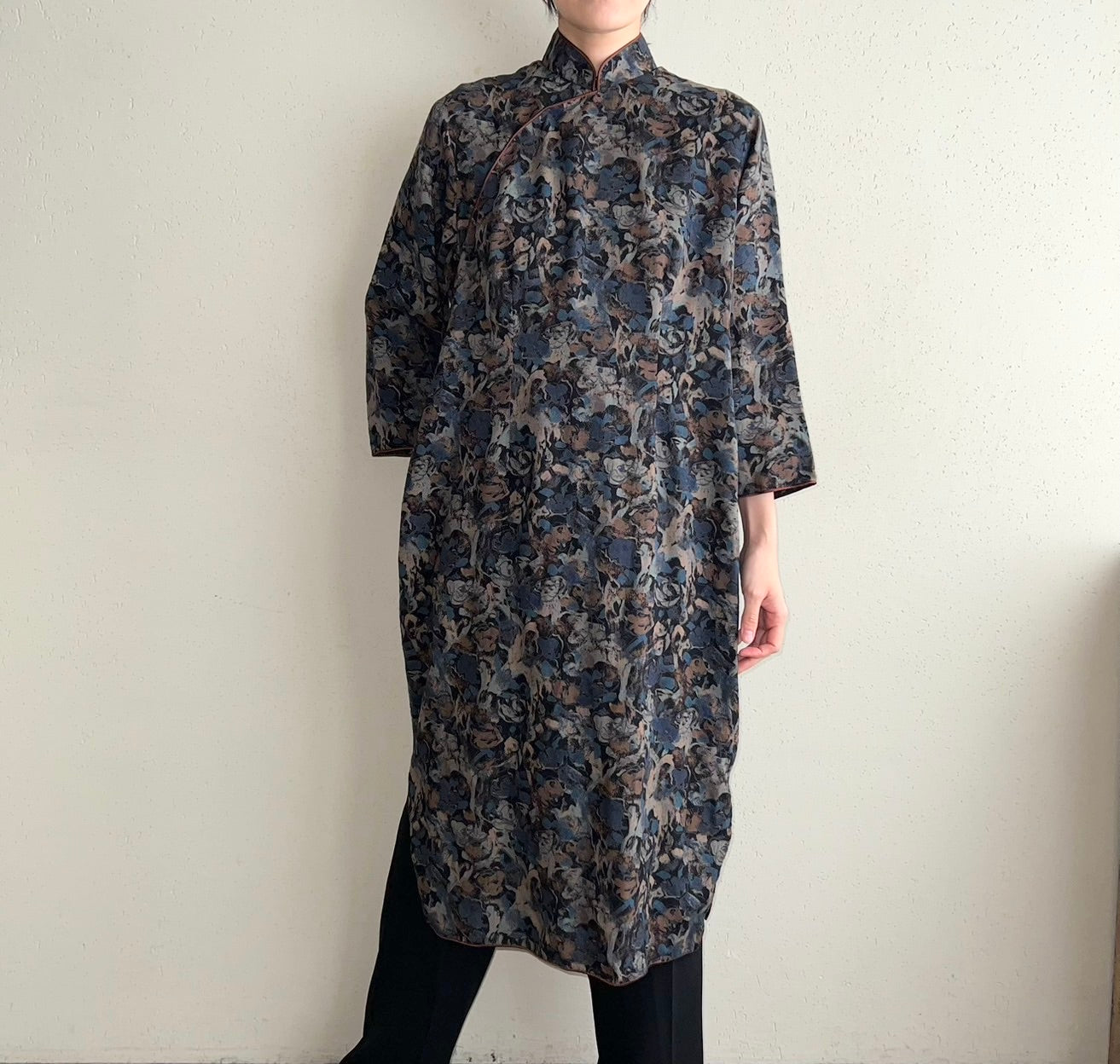 80s Asian Design Dress