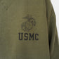 90s"USMC" Printed Sweater Made in USA