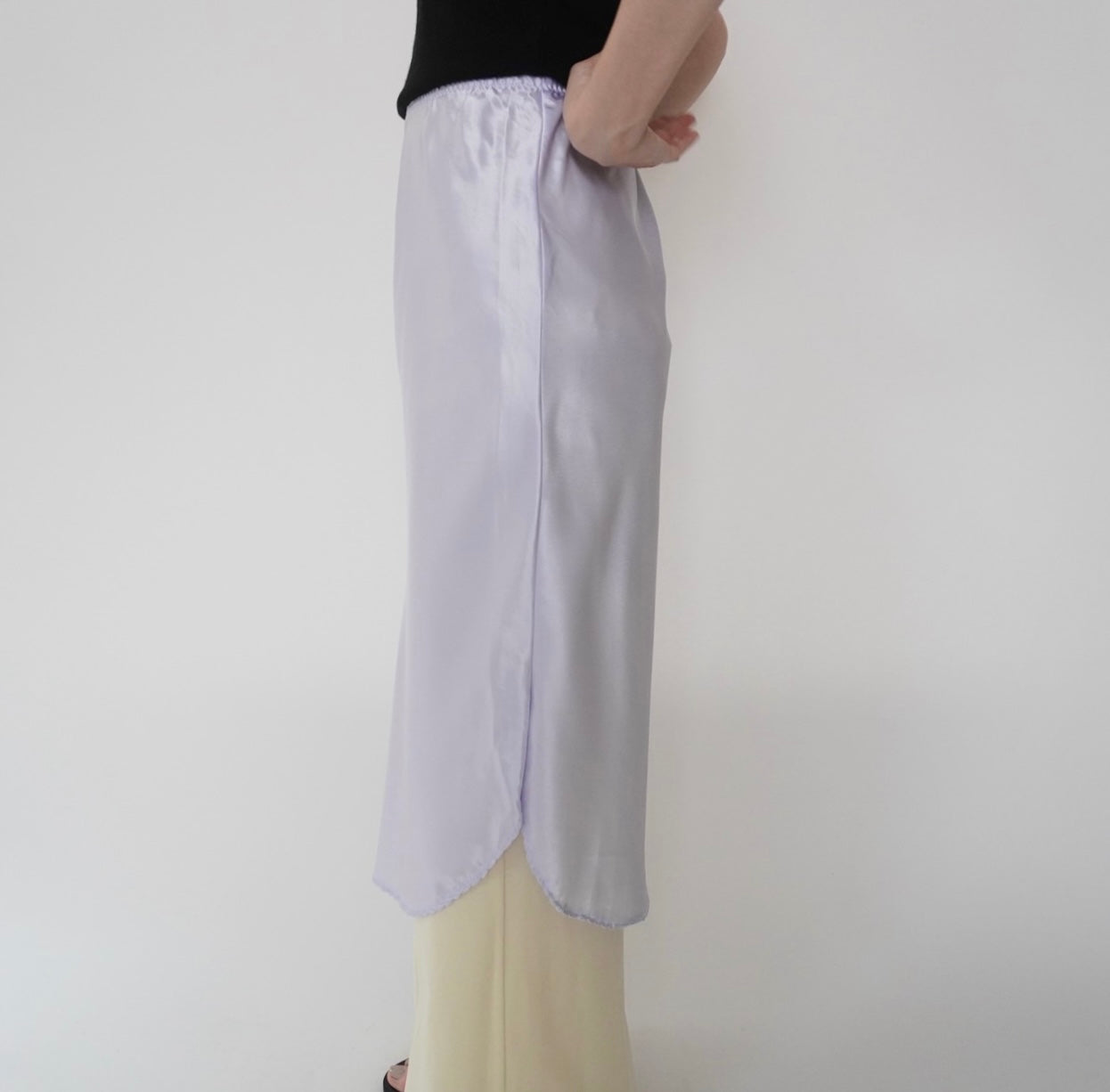 90s Light Purple Skirt