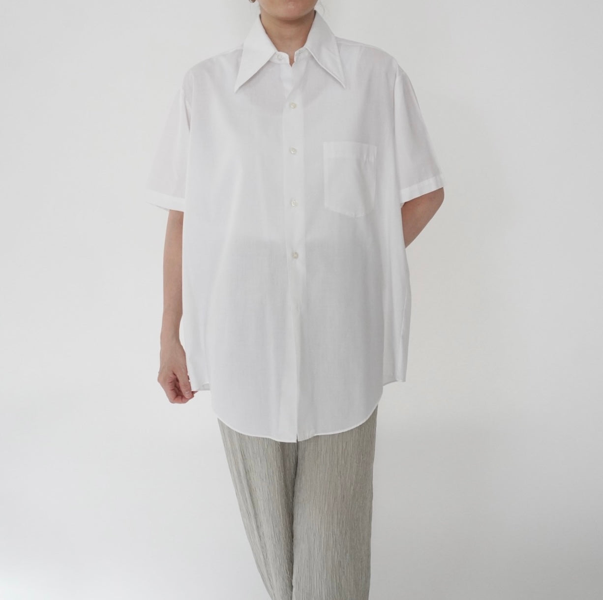 70s White Shirt