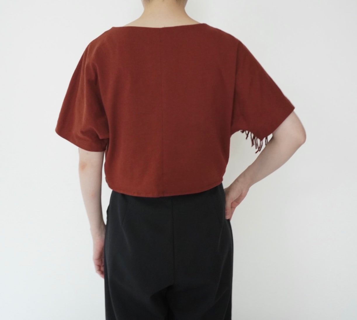90s Fringe Design Top Made in USA