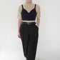 90s Embroidery Top Made in Italy