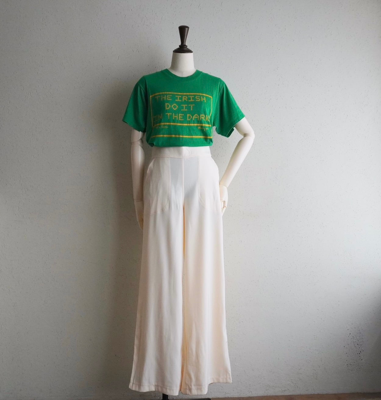 90s Ivory Wide Pants