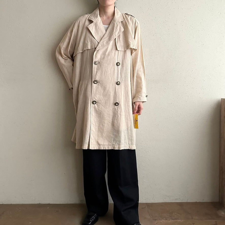 90s Linen Jacket Dead Stock