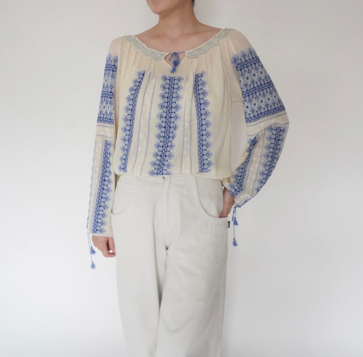 70s Romanian Embroidery Tunic