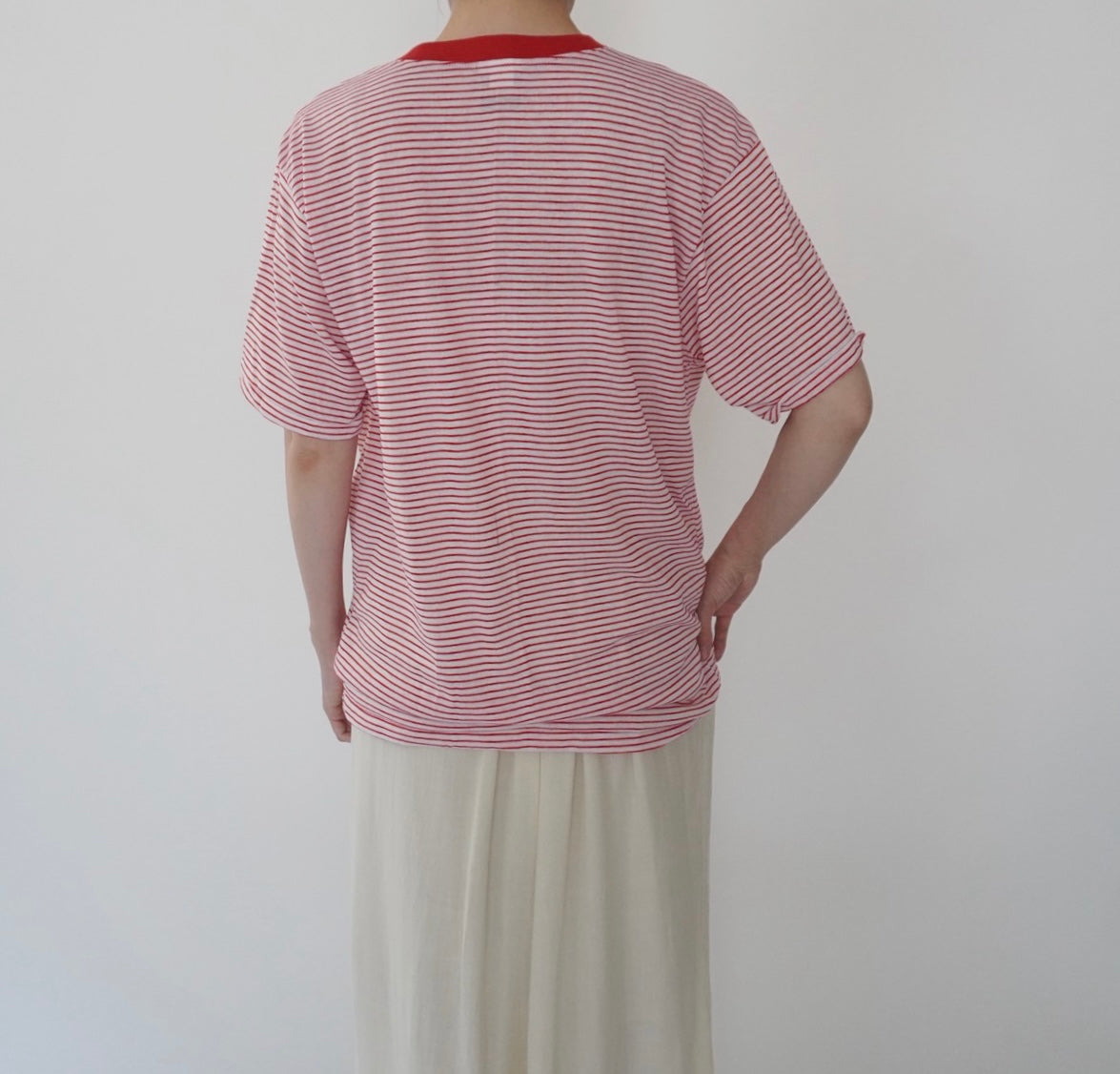 90s Striped T-Shirt Made in USA