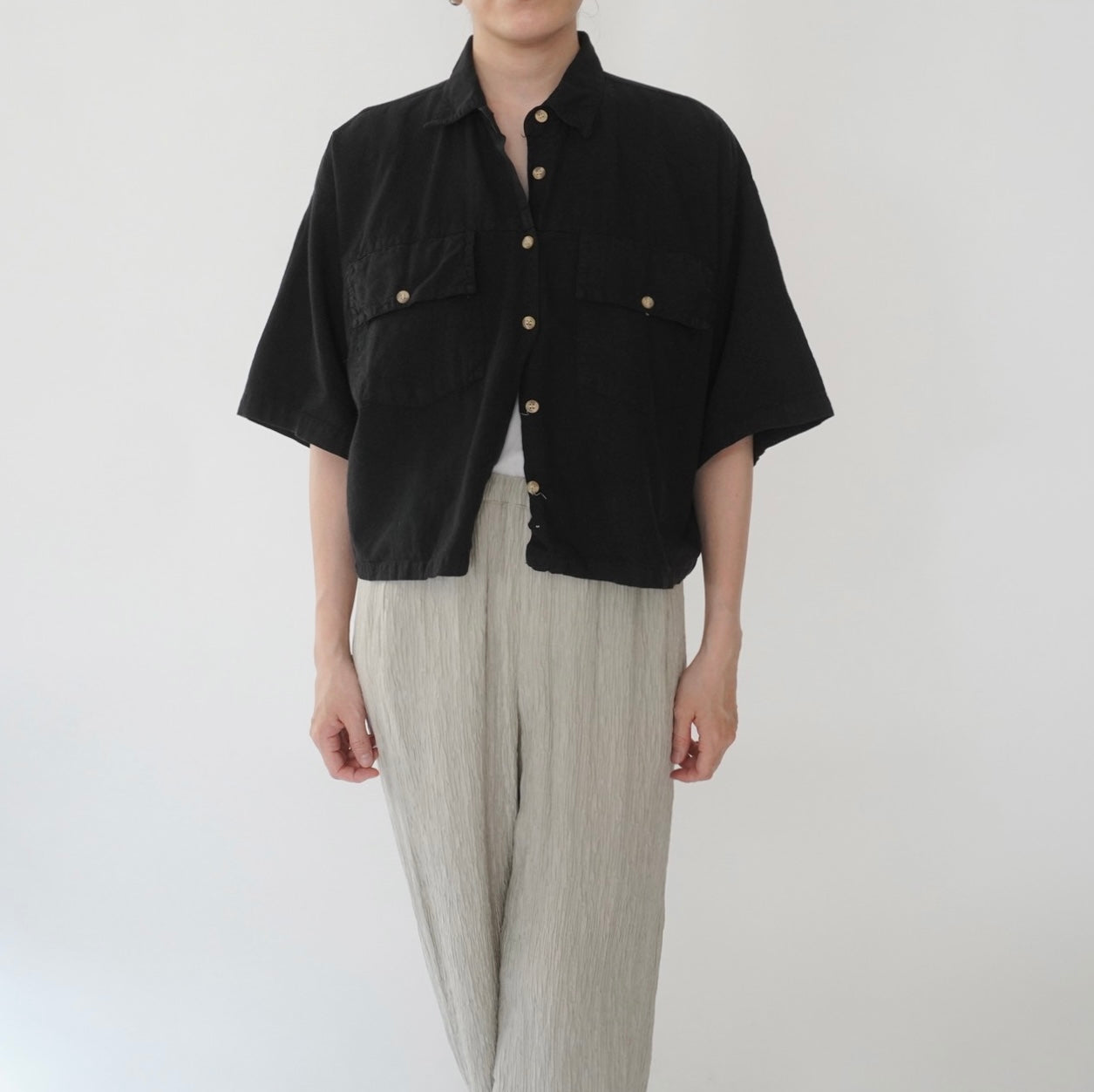 90s Black Shirt