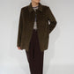90s "harve benard" Corduroy Shirt Jacket