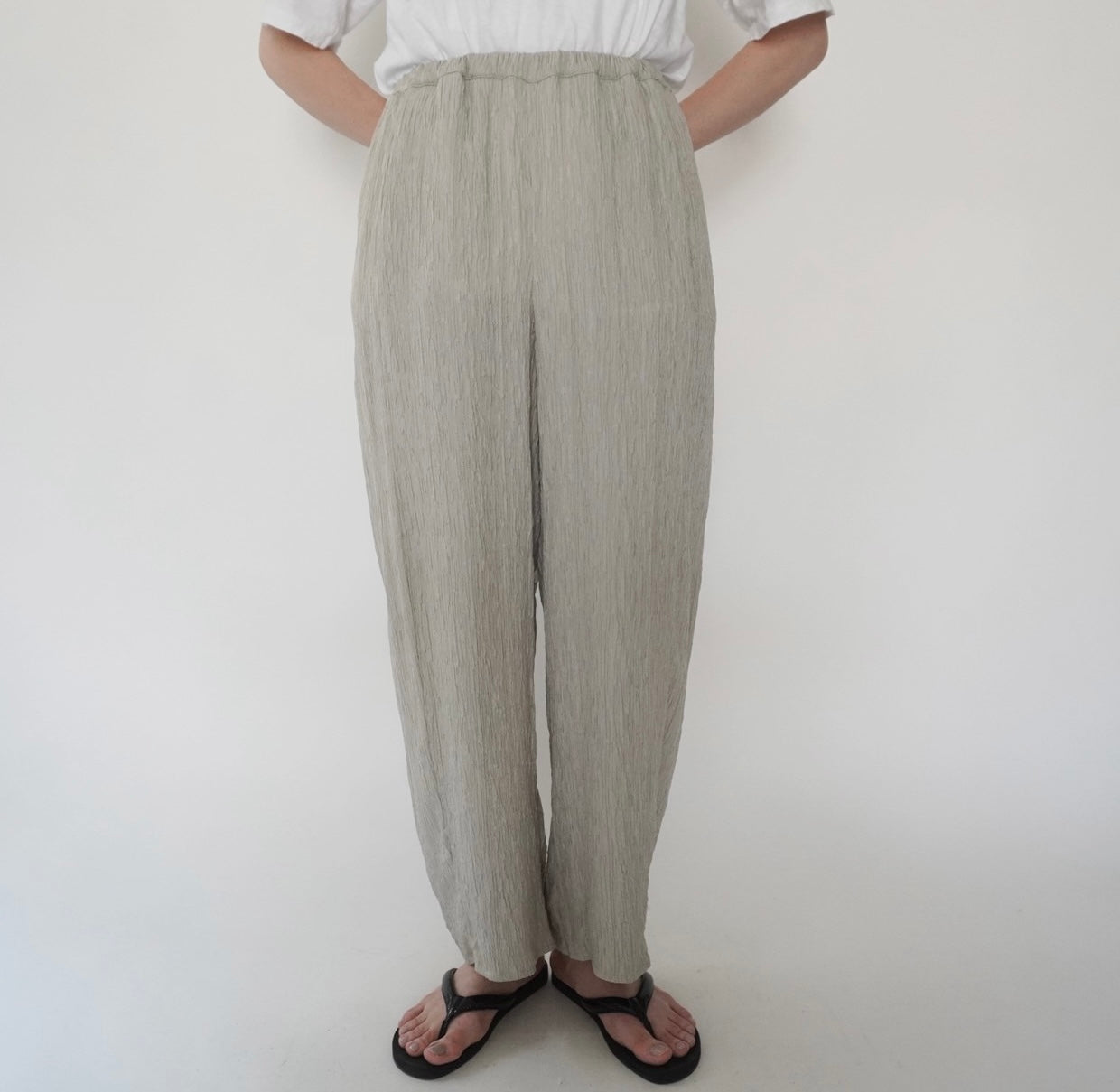 90s Silk Pleated Pants
