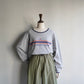 90s Printed Long T-shirt Made in USA
