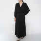 90s EURO Design Black Dress