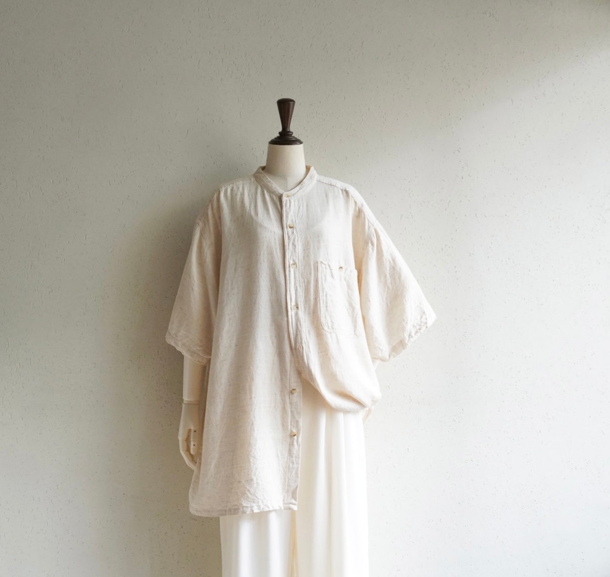 90s Oversized Linen Shirt