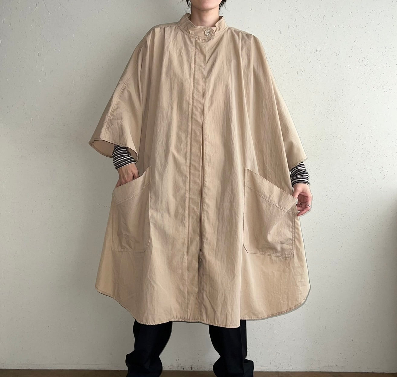 90s Poncho Made in USA