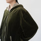 90s Hooded Velour Top