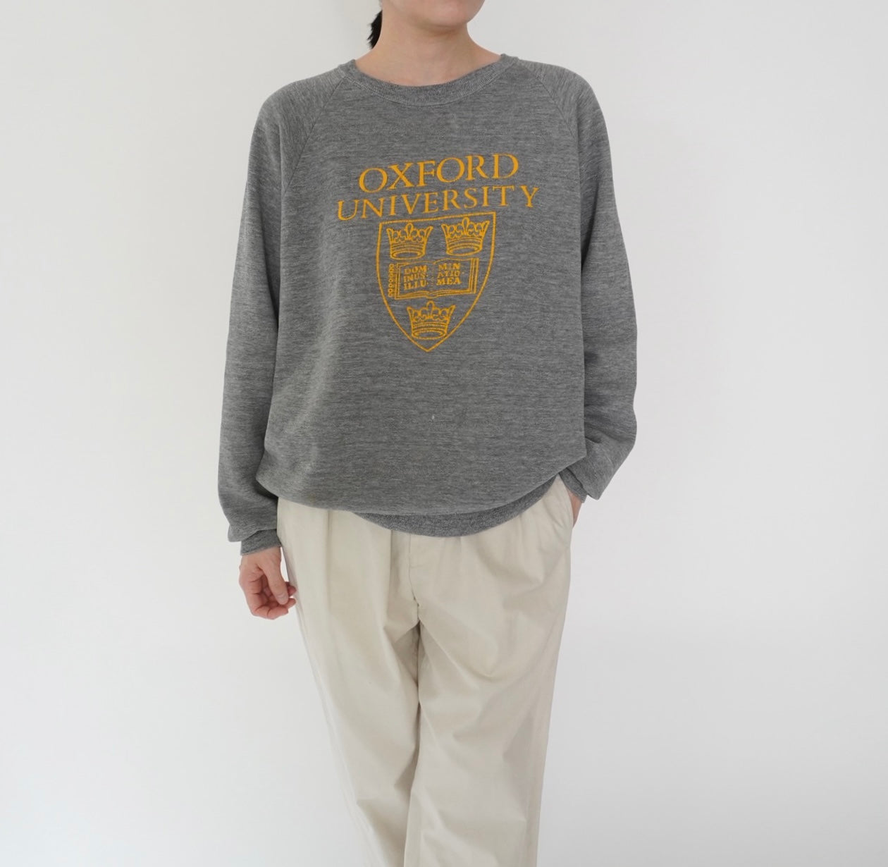 80s Printed Sweater Made in USA