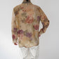 90s Printed Sheer Shirt Made in USA
