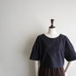 80s Boxy Cropped Blouse