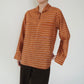 80s EURO Striped Blouse