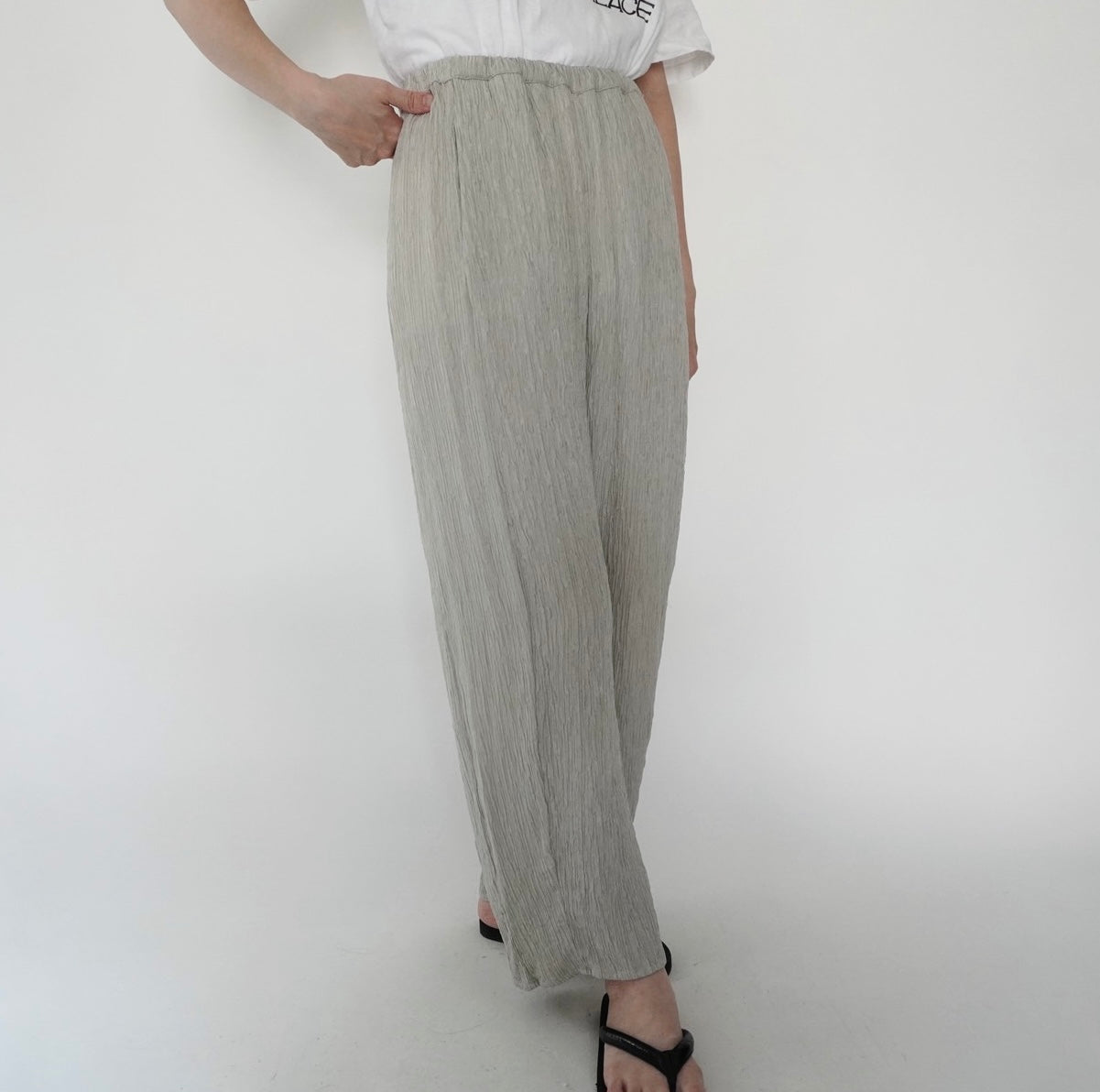 90s Silk Pleated Pants